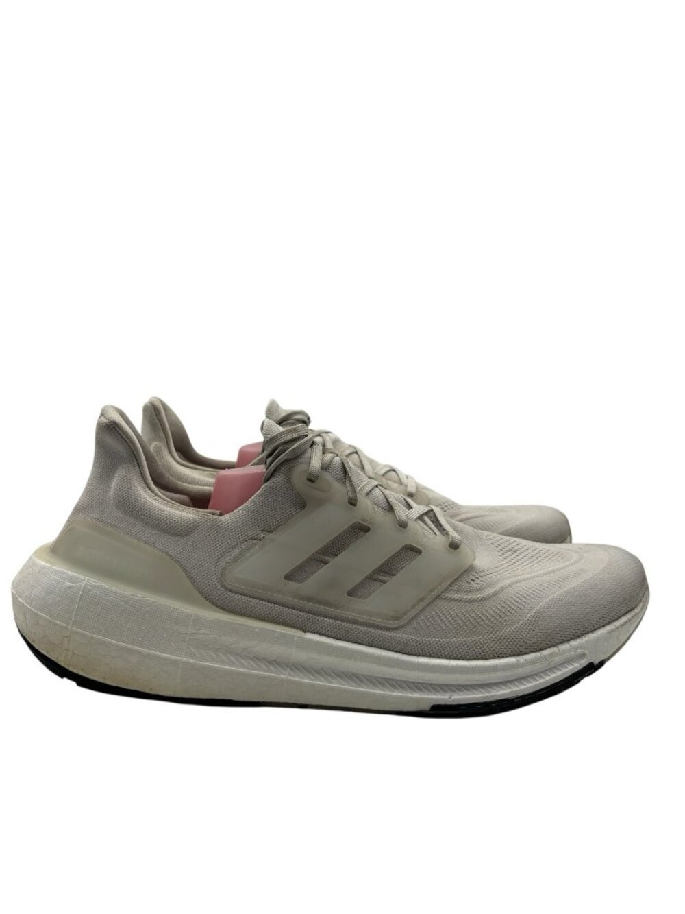 adidas Ultraboost Light Running Shoes Mens Sz 16 White Knit Upper Lace Up HQ9935